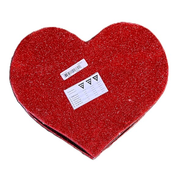 Vtg. LUSH Red Sparkle "True Love" Empty Gift Box: Reuse/Display/Collect, Box #2 - Picture 2 of 5